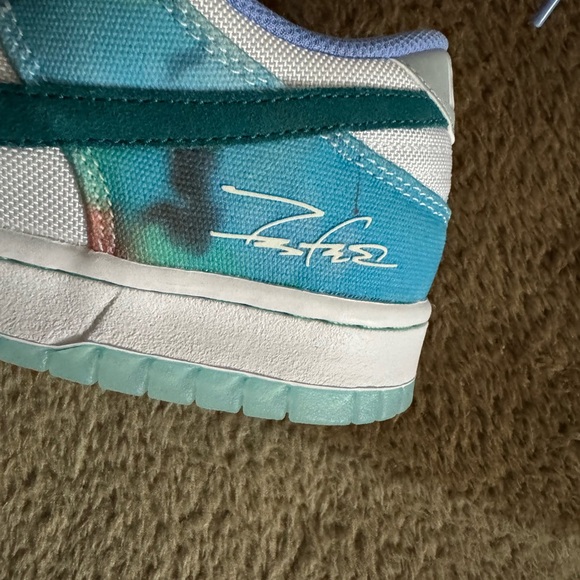FUTURA LABORATORIES X DUNK LOW SB 'BLEACHED AQUA' size 10.5 - Picture 9 of 13